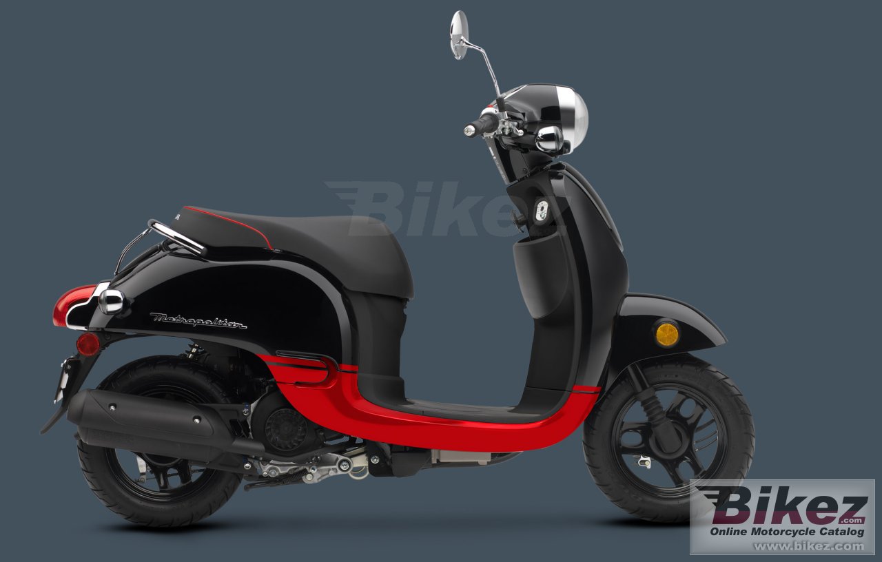 Big Honda metropolitan picture and wallpaper from Bikez.com